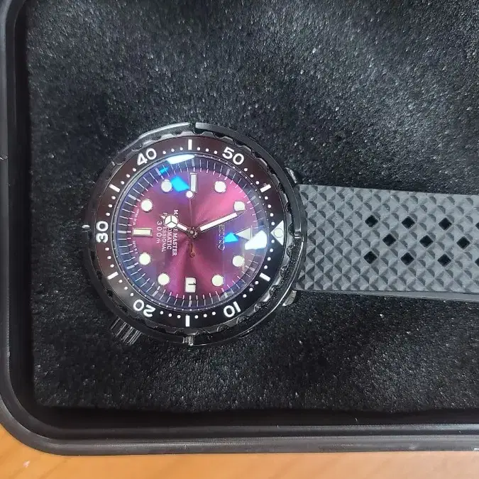 (가격낮춤)세이코 튜나 블랙체리(seiko-mod.shop 버젼)