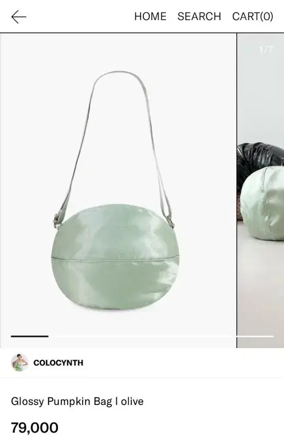 colocynth bag olive