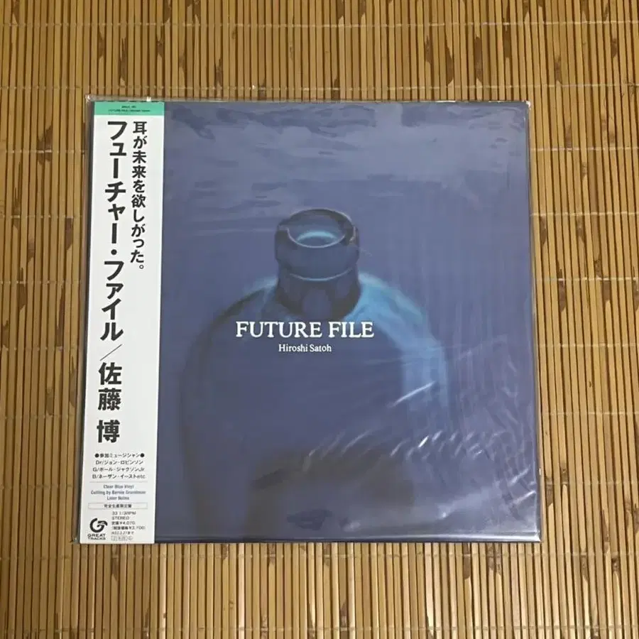 사토 히로시 sato hiroshi [future file +1] lp