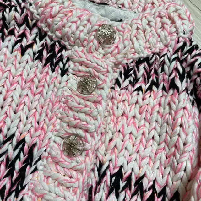 샤넬 니트 가디건 CHANEL 20S KNIT CARDIGAN PINK