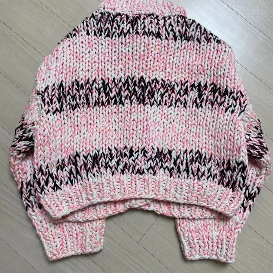 샤넬 니트 가디건 CHANEL 20S KNIT CARDIGAN PINK