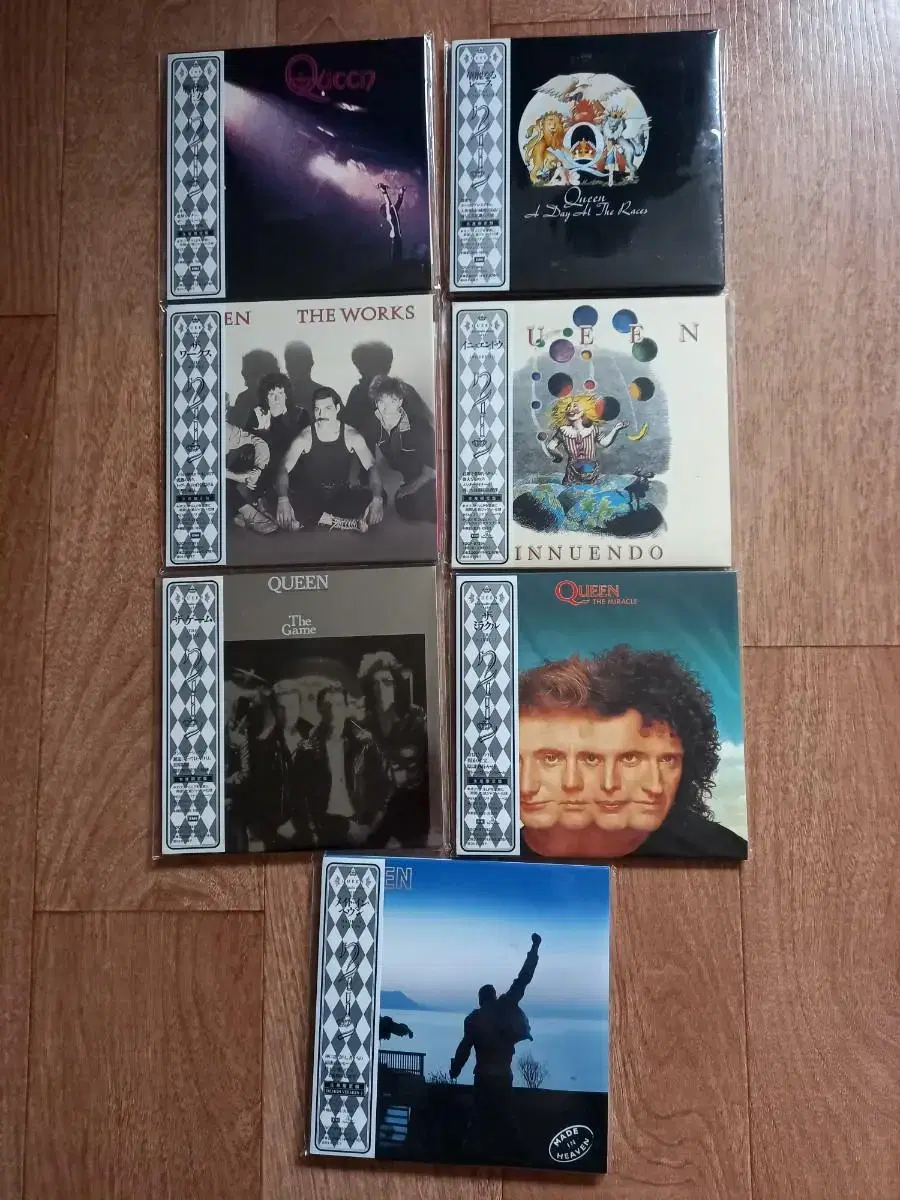 queen lp mini cd 퀸 엘피 미니어처 시디