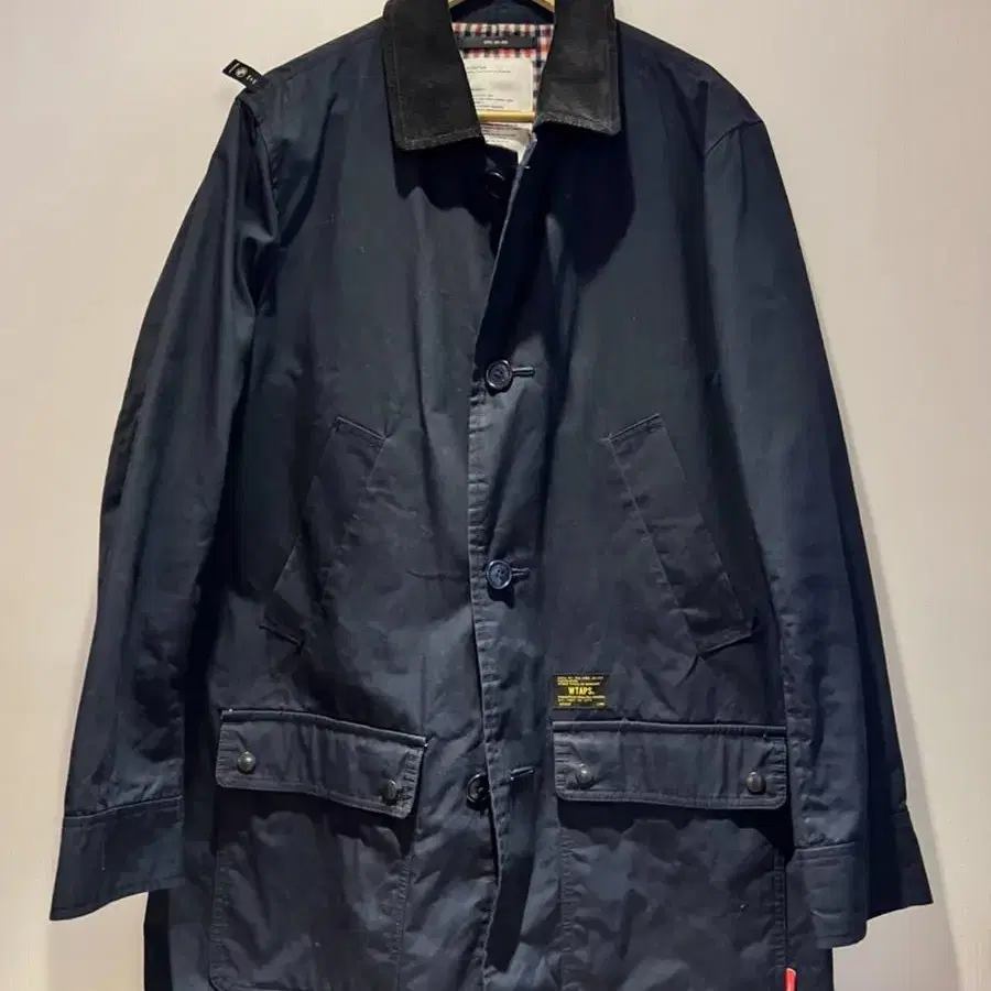 WTAPS 더블탭스 14aw 샵코트 네이비 L