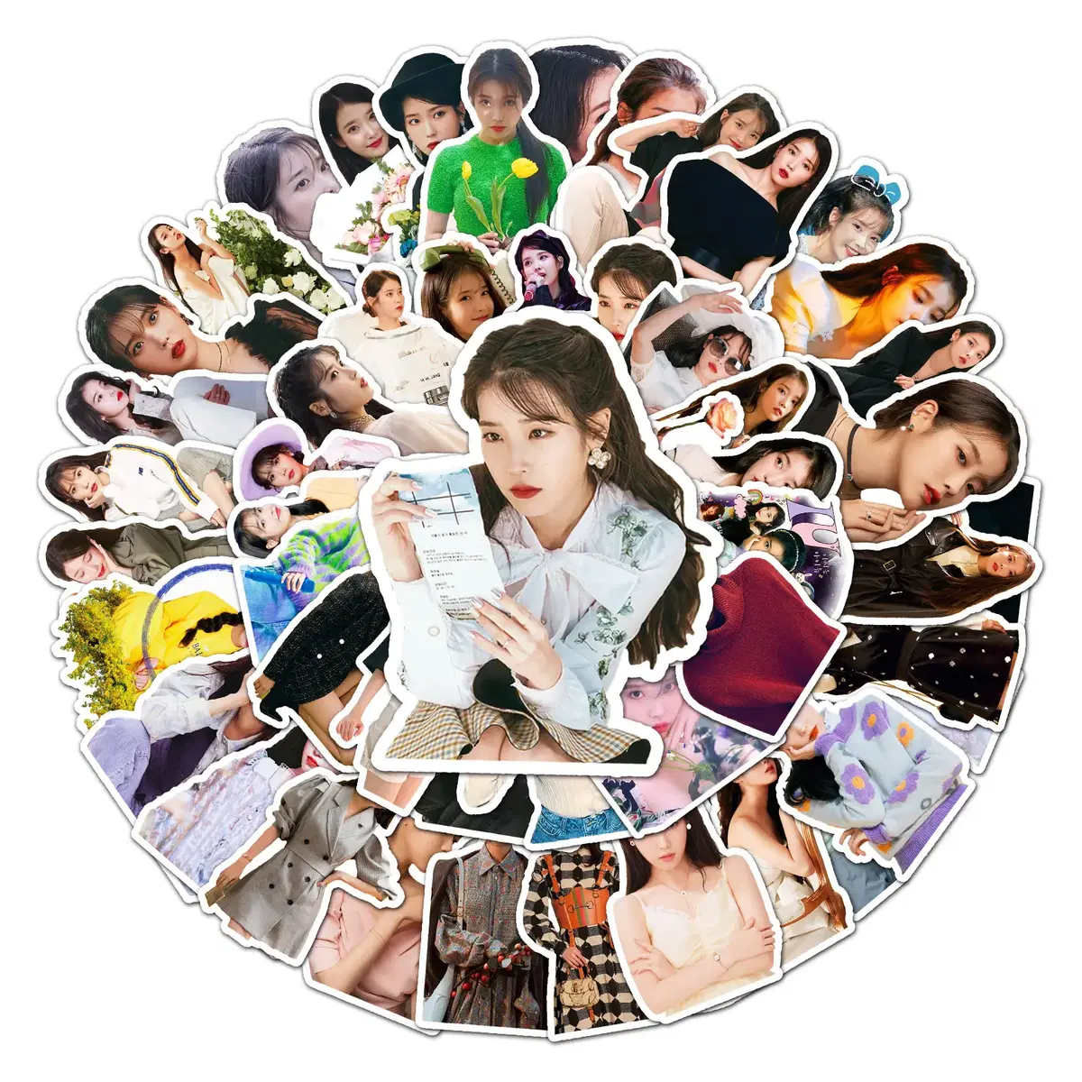 [New/Same day shipping] iu Sticker pack (50 stickers)