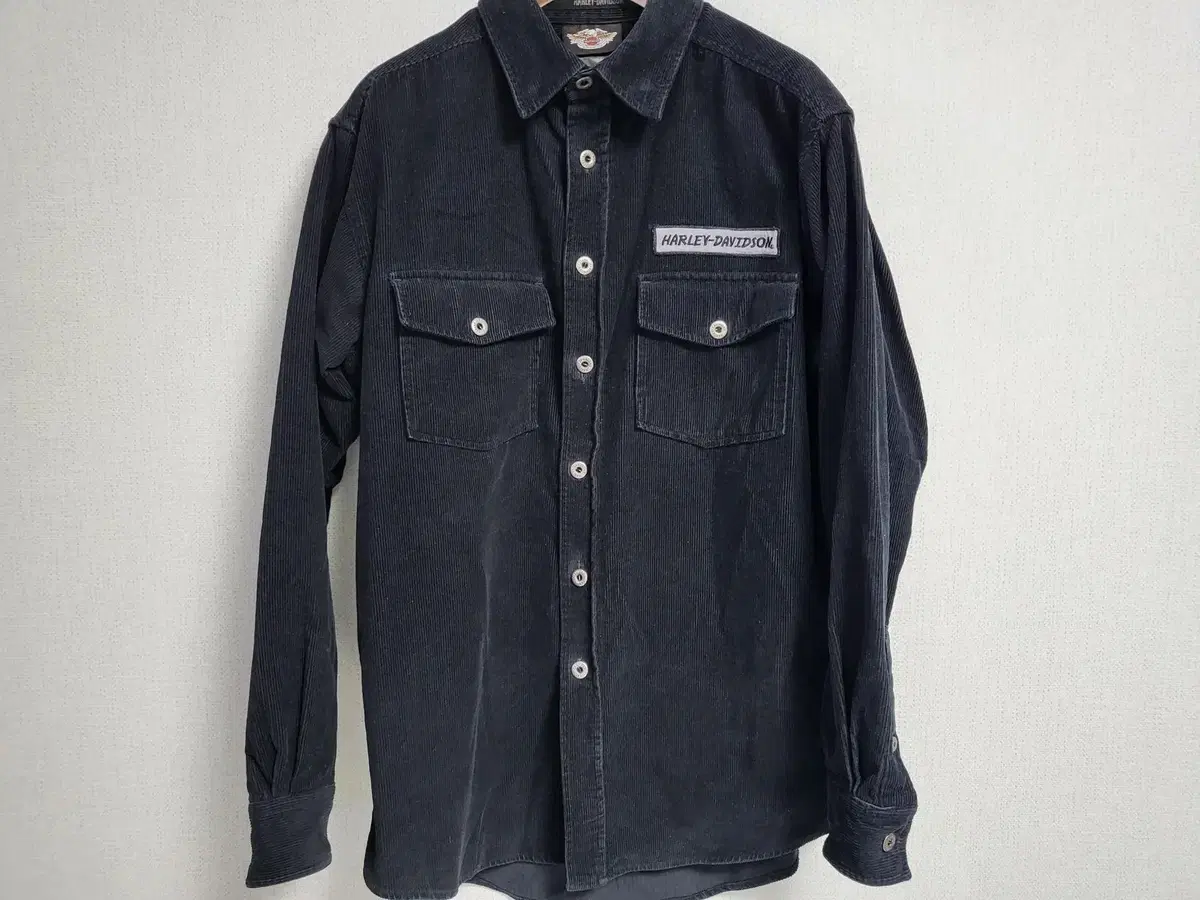 Harley-Davidson Corduroy Two-Pocket Shirt (95)