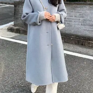 르플레인 anne coat 핸드메이드 코트