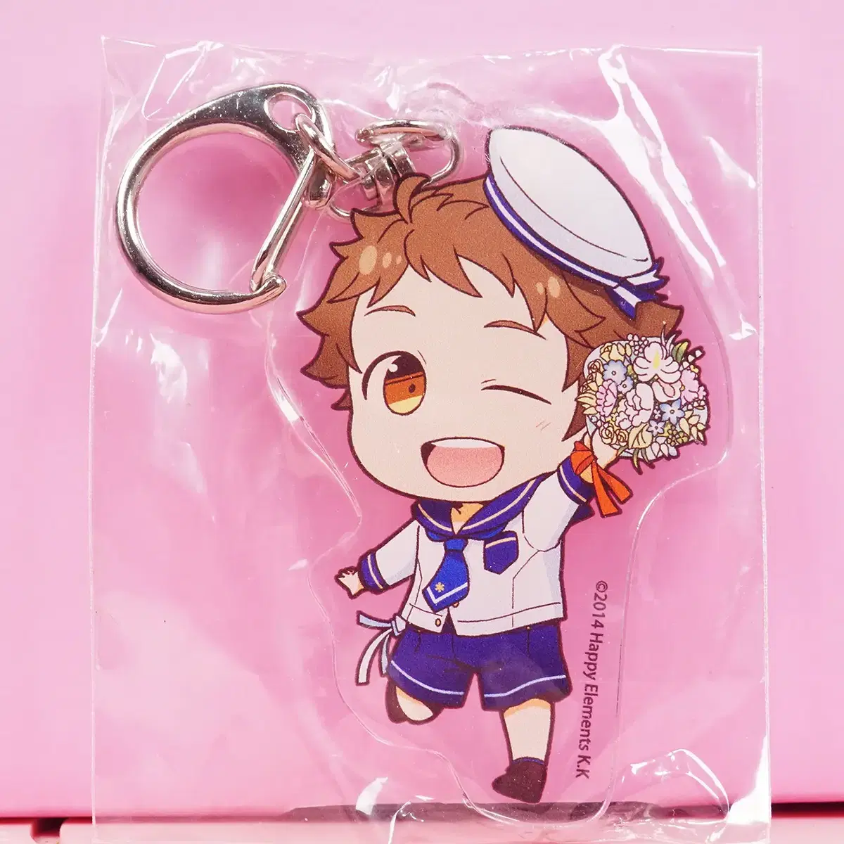 Unsealed Anstar X Animate Cafe Keychain 2ND B Tenma Mitsuru Goods