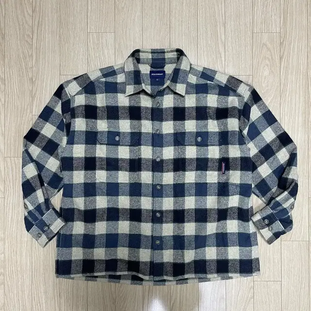 디센던트 20ss vaning check shirt 2