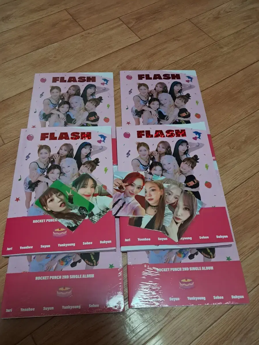 로켓펀치 flash 앨범 판매중