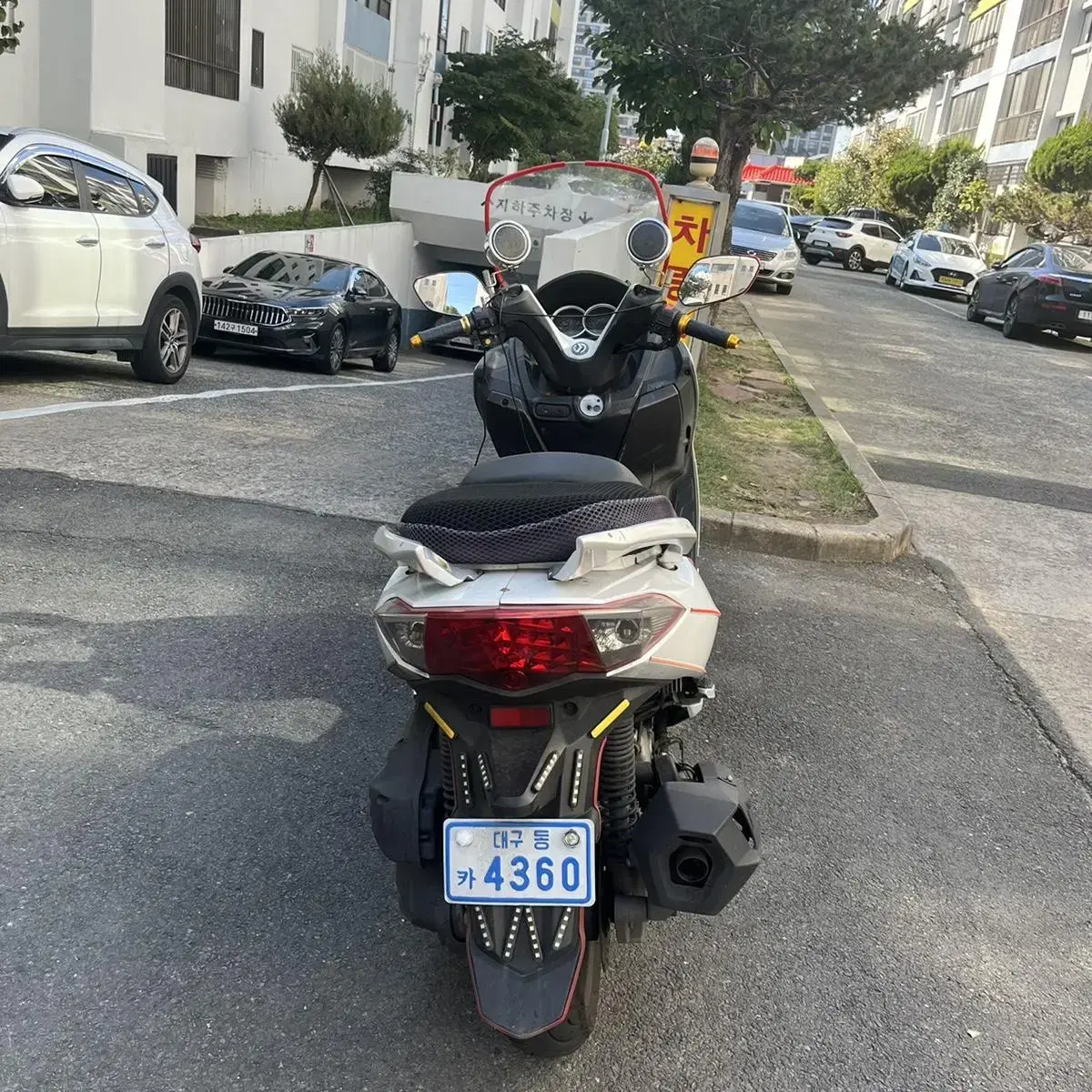 조이맥스300cc 14년식 엔진좋음 대구