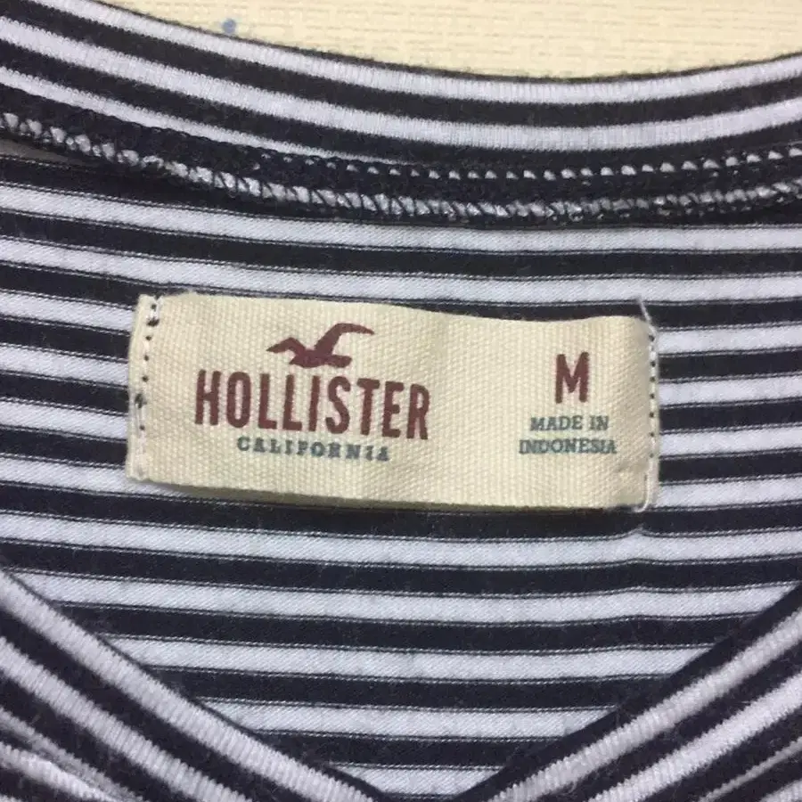 Hollister 홀리스터 줄무늬 반팔티