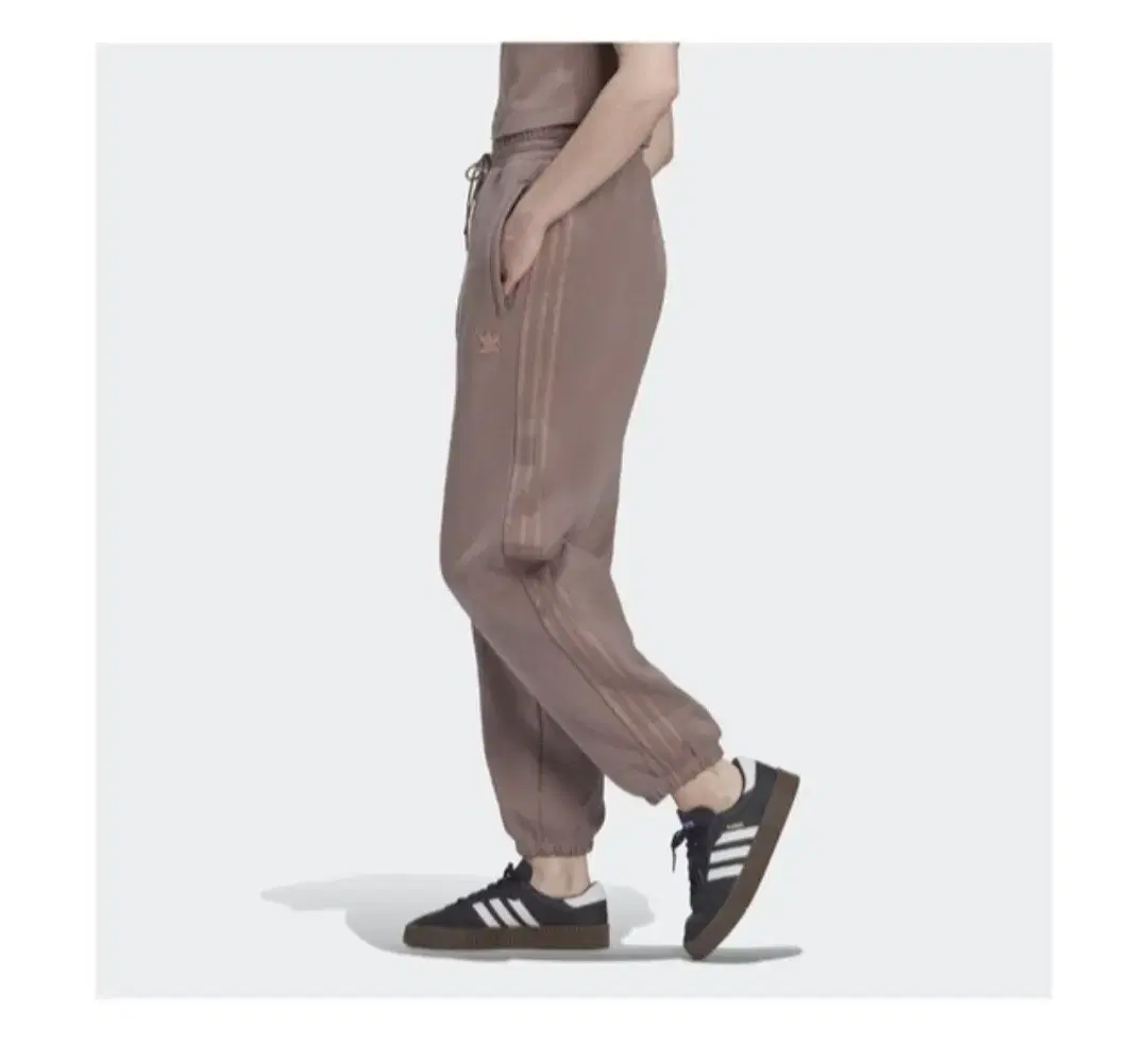 Adidas Originals Cuffed Trousers in Trace Brown