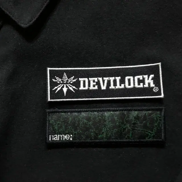 DEVILOCK 싱글 블랙 자켓