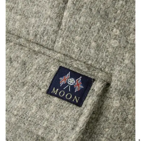 enor 자켓 MOON TWEED SINGLE JACKET - GREY