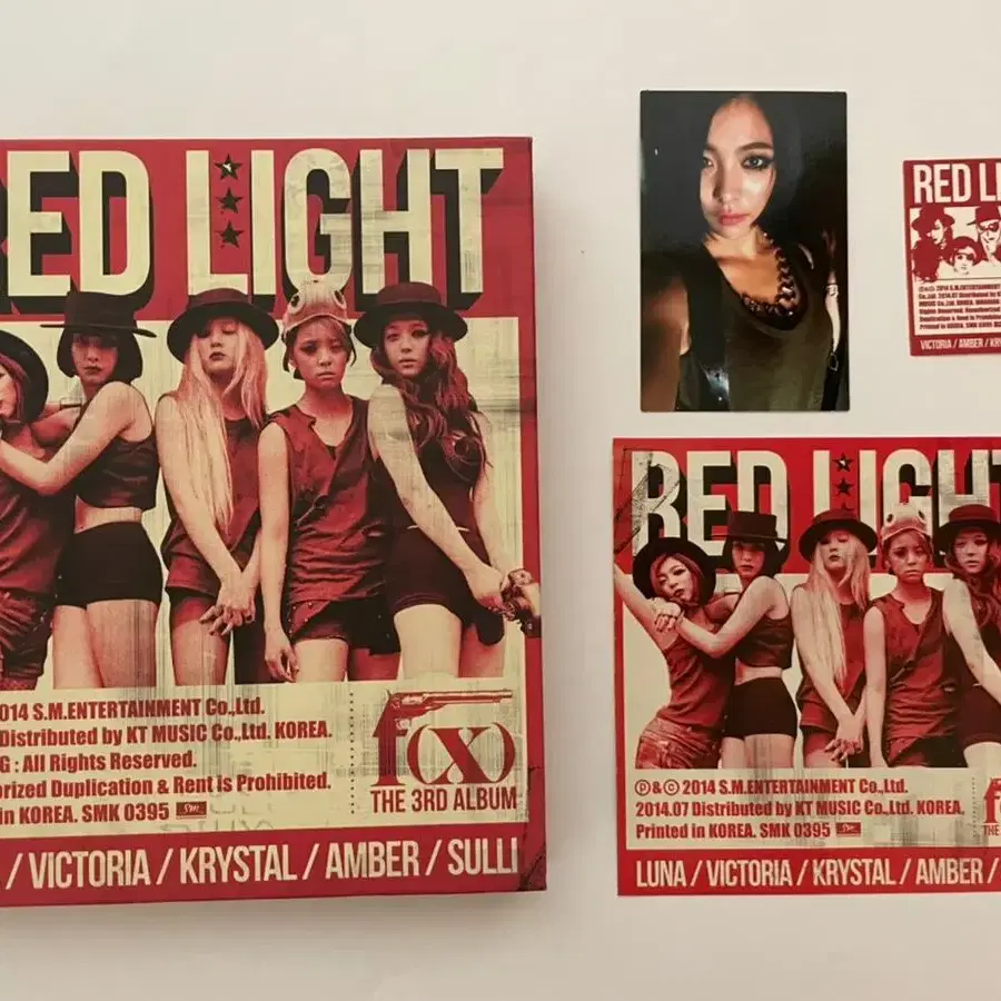 에프엑스 레드라이트 f(x) RED LIGHT 새제품