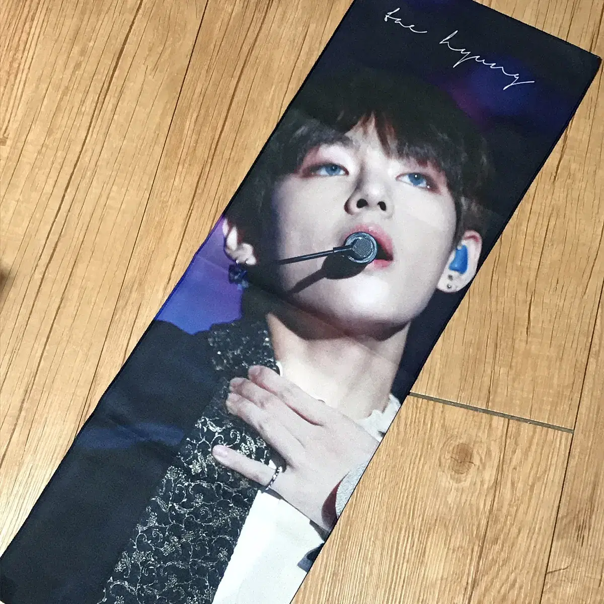 Blood Tears v slogan wts kim taehyung bts photocard vahn