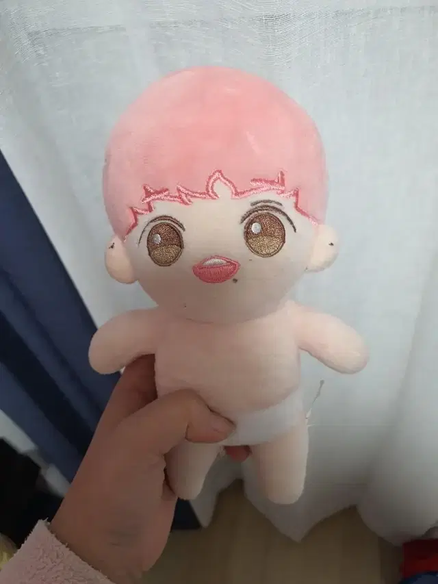 핑크대휘  솜인형 20cm 팔아여