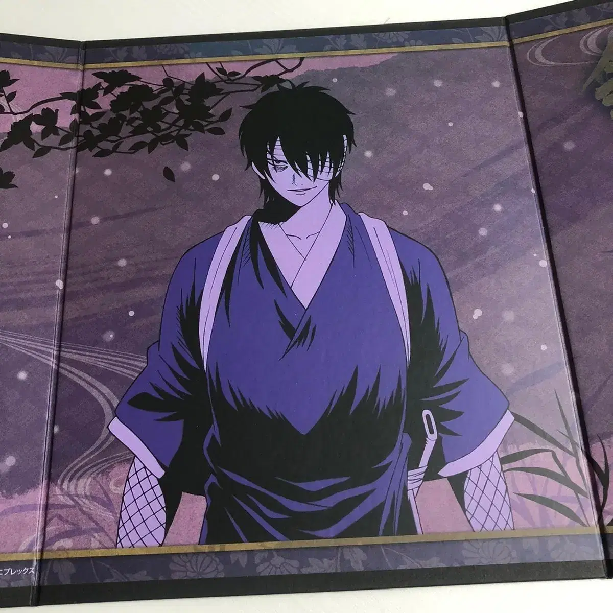 Gintama Takasugi Shinsuke Folding Screen Colored Paper Poster