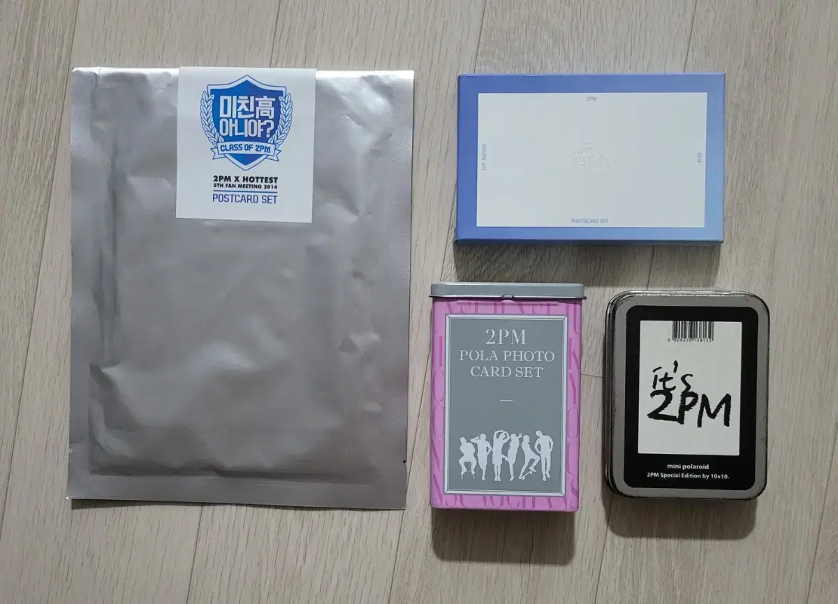 [Sold in bulk] 2PM Photo Card Set of 4