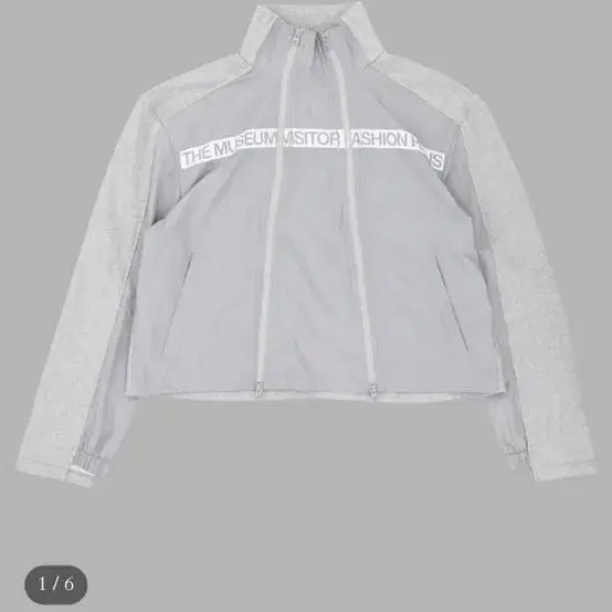 더뮤지엄비지터 FLEXIBLE JACKET (GREY)