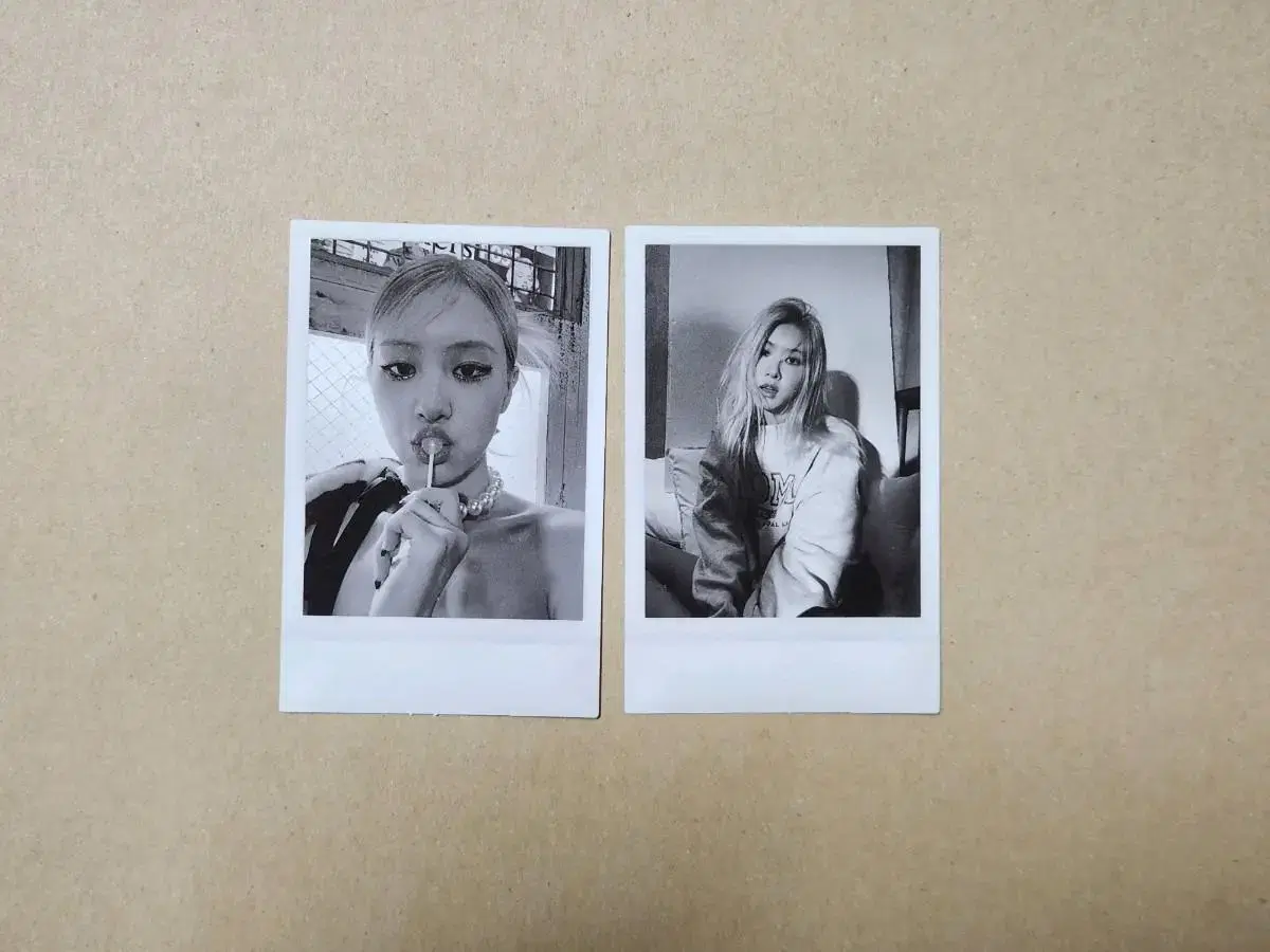 (Bulk)Black Pink photocard rose photocard rose Solo Photocard