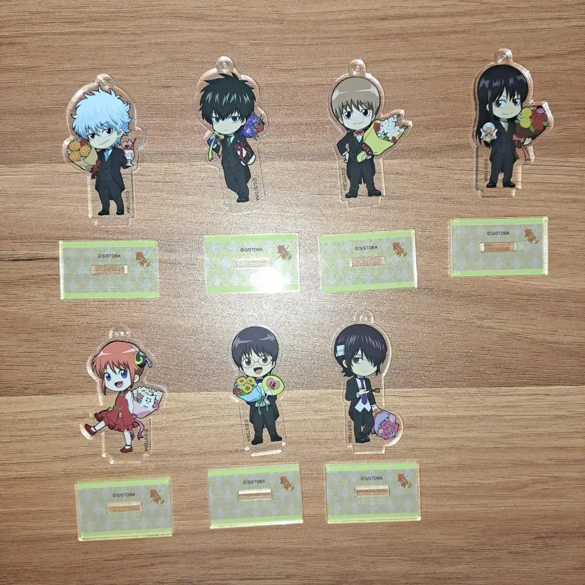 Gintama Trading Mini Suit Acrylic