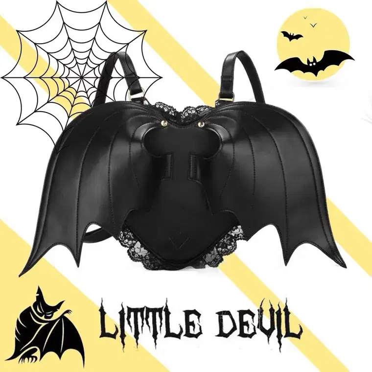 Gothic Mine Kuro Devil Heartbag