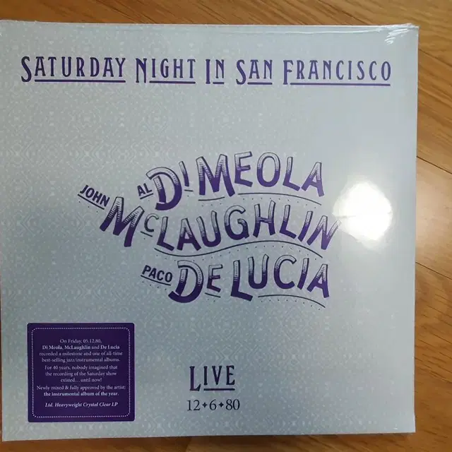 알 디 메올라, 파코 데 루치아 Saturday night in SF