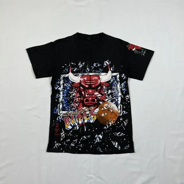 90s 92년도 시카고불스 chicago bulls 백보드 반팔티