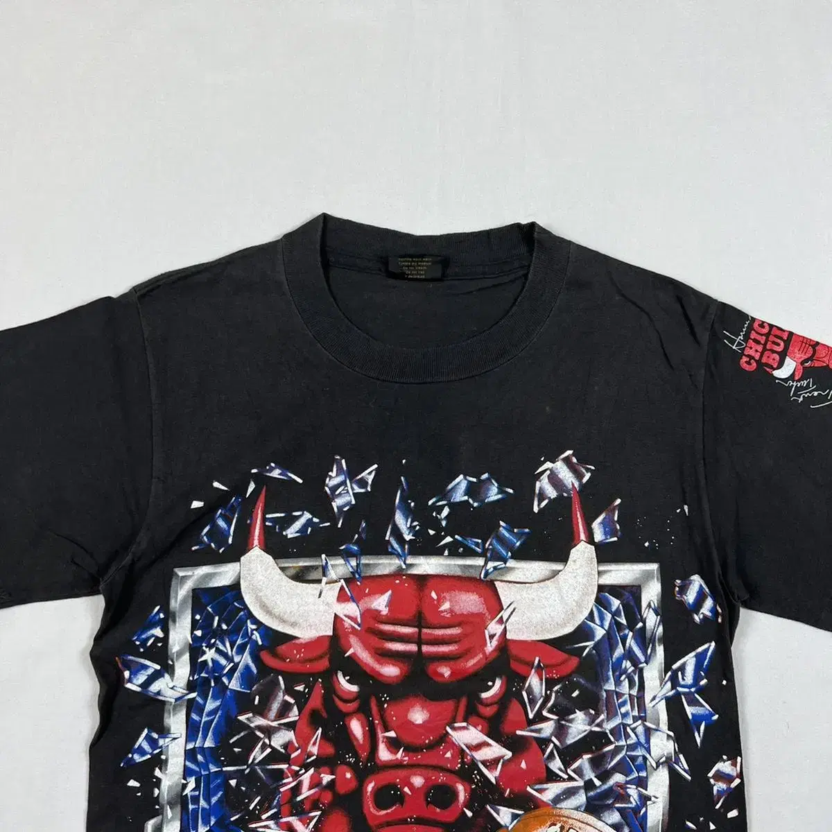 90s 92년도 시카고불스 chicago bulls 백보드 반팔티