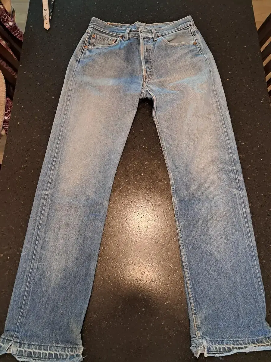 Levi's 501. made in the UK