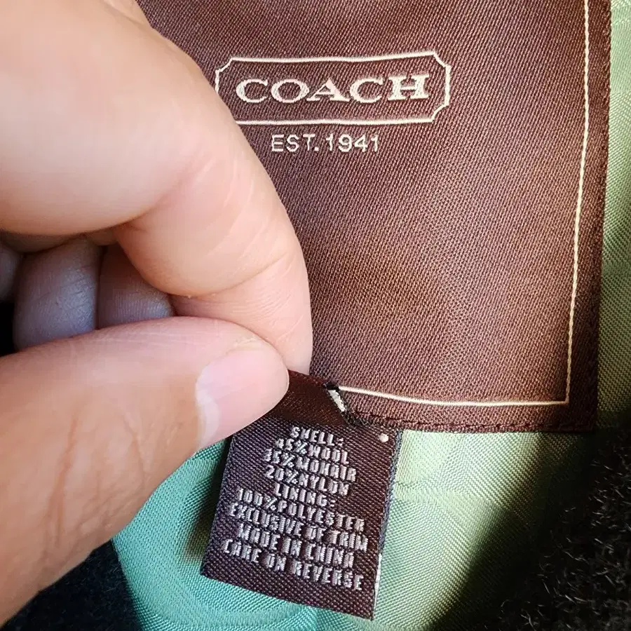 COACH[코치]여성 울코트.겨울코트