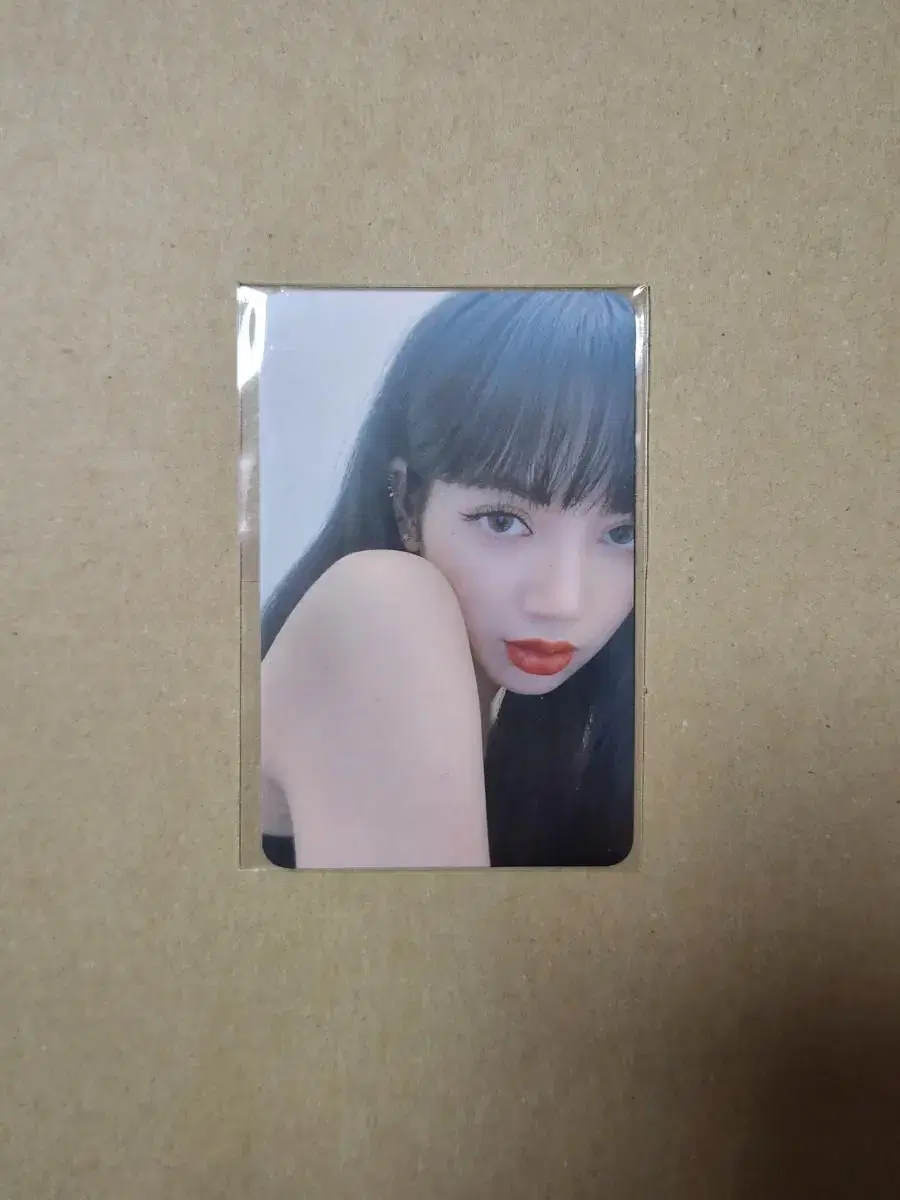 Black Pink photocard lisa photocard d-album photocard