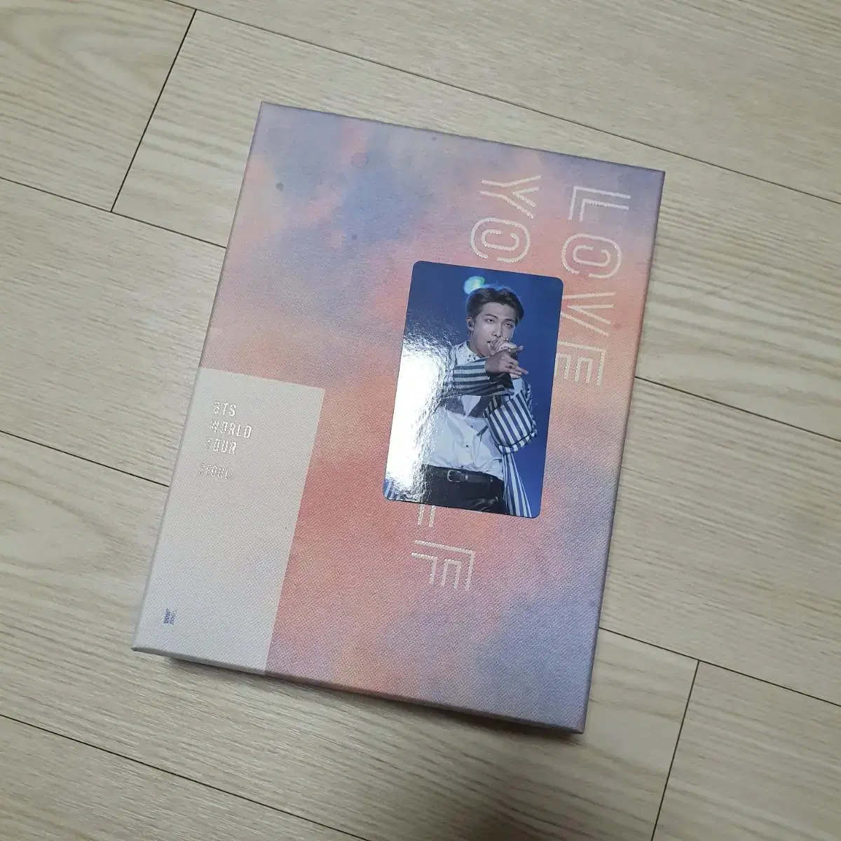 방탄소년단 러브유얼셀프 서울 dvd 남준 포카