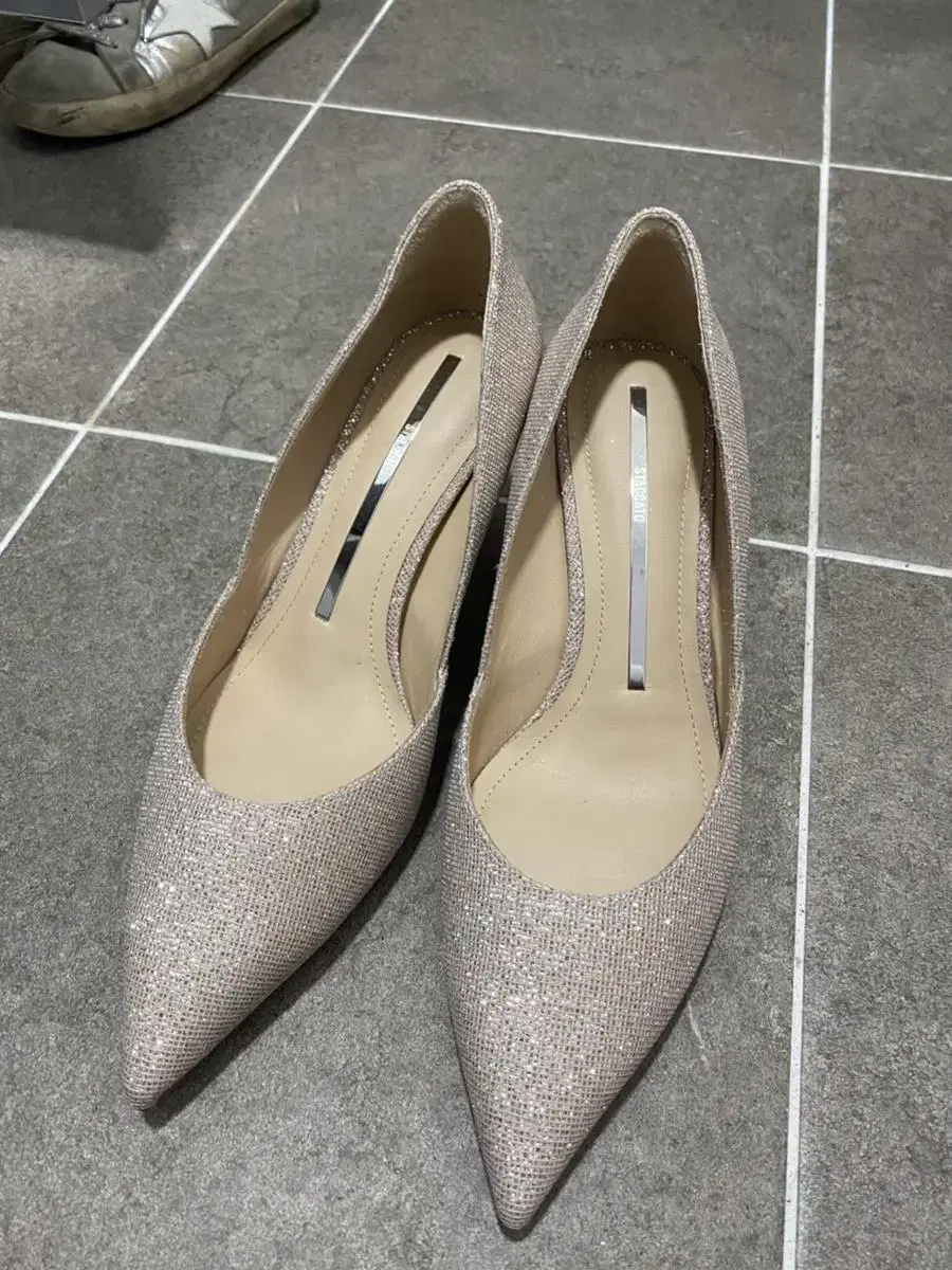 Staccato Wedding Shoes Glitter Heel Wedding Shoes