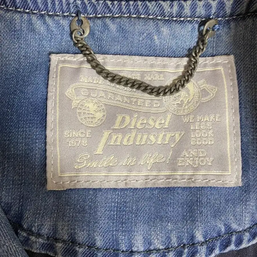 정품 디젤 데님자켓 diesel 블루종