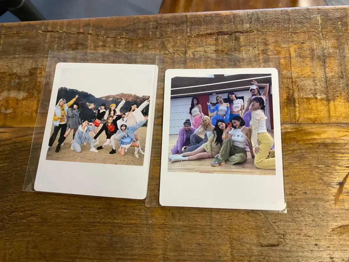 Twice popup store polaroid sells