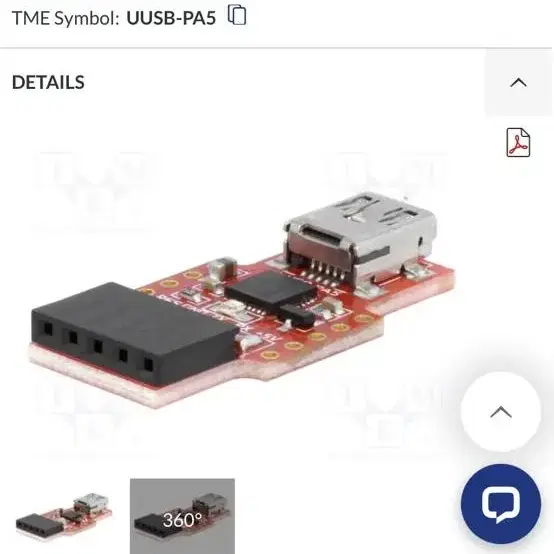 micro USB to Serial Bridge