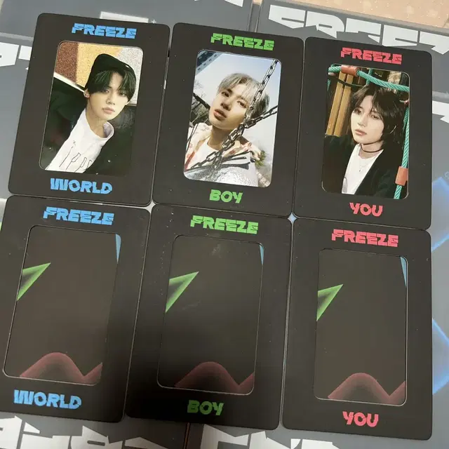 TXT 투바투 프리즈 마그넷 특전 FREEZE