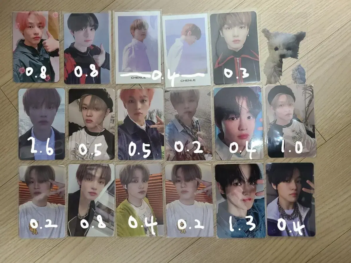 nct nctdream chenle photocard wts sells