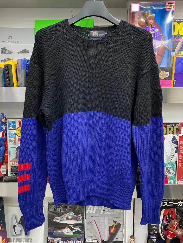 80s polo suicide ski wool sweater 폴로 스키