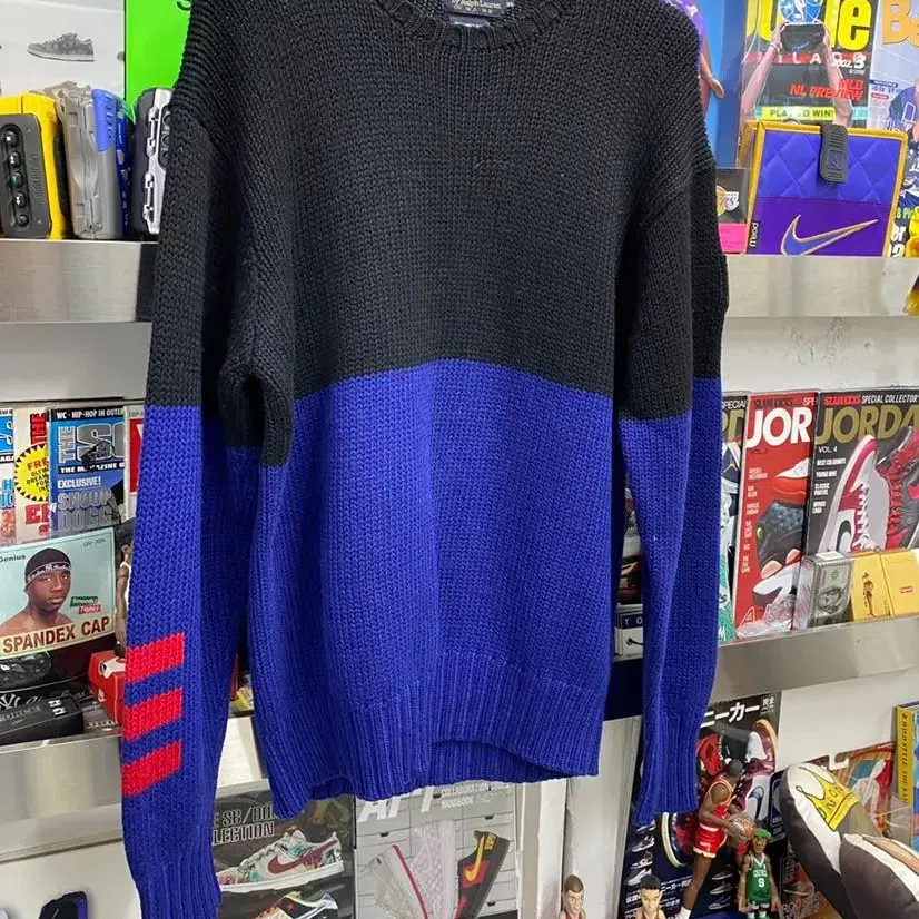 80s polo suicide ski wool sweater 폴로 스키