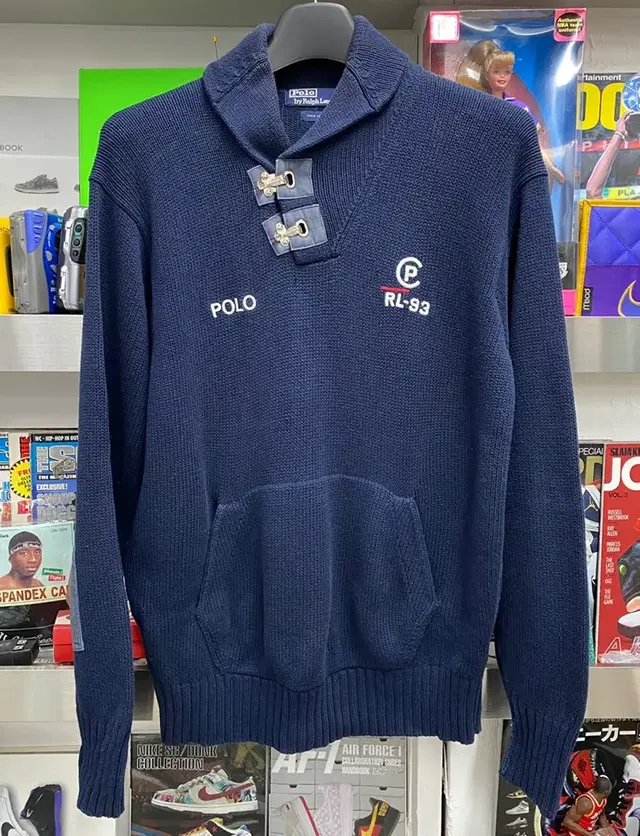 polo cp93 shawl sweater 폴로