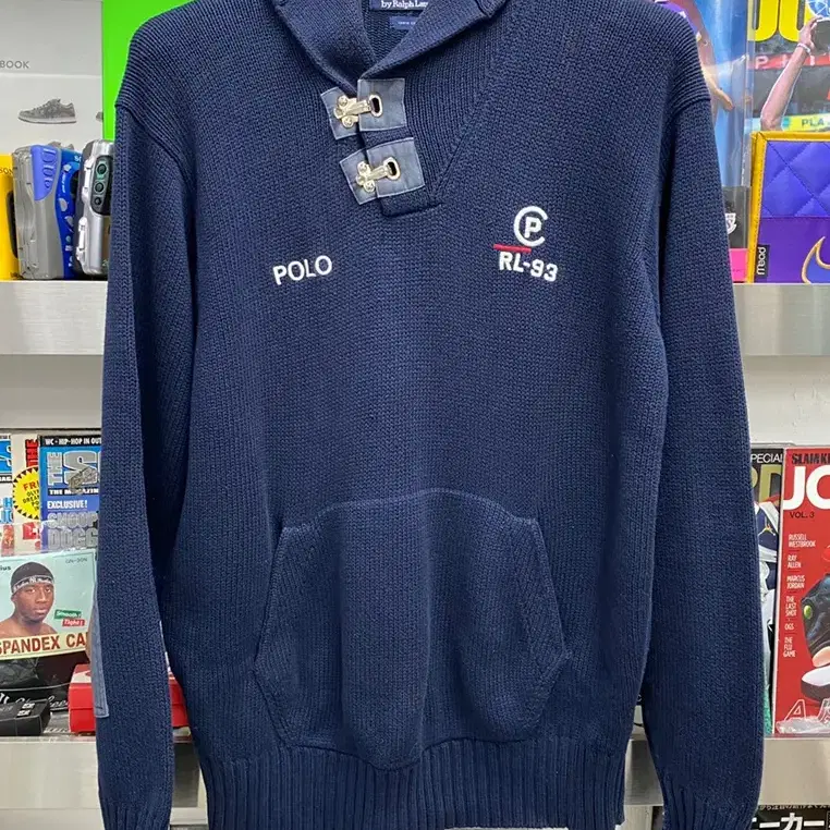 polo cp93 shawl sweater 폴로