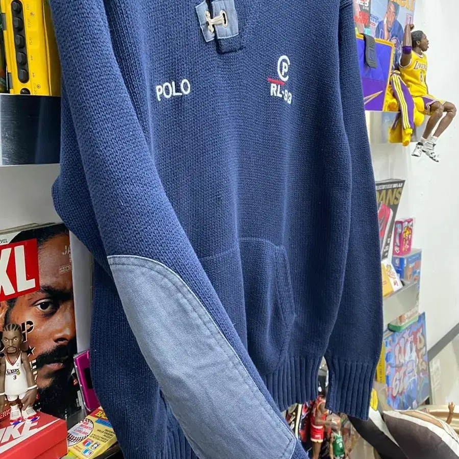 polo cp93 shawl sweater 폴로