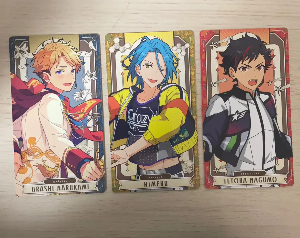 Ensemble Stars Narukami Arashi Himeru Nagumo Tetora Arcana