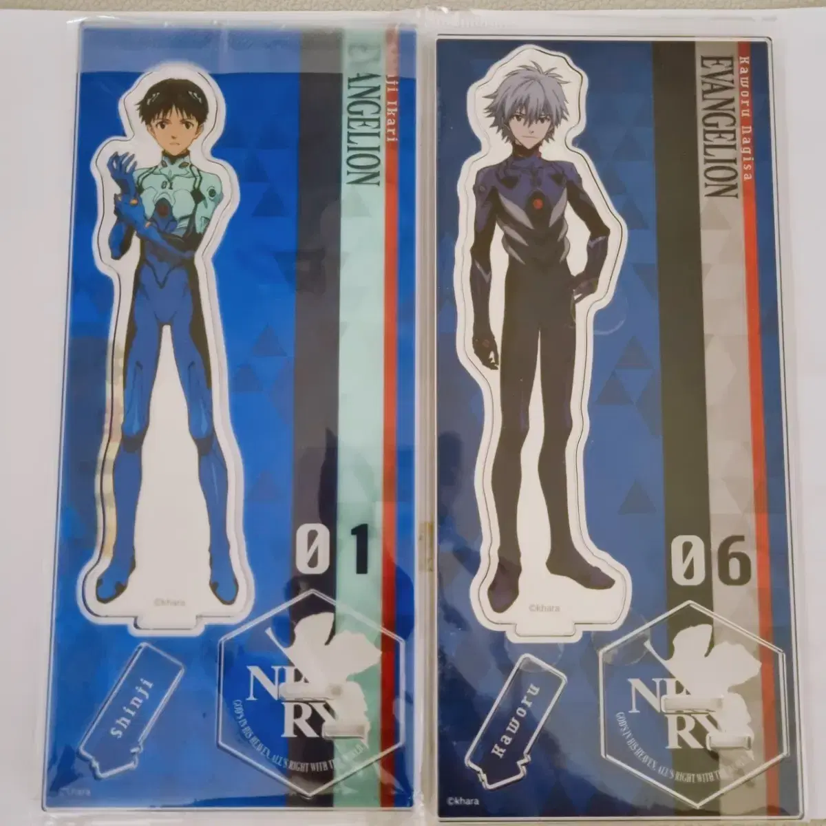 Evangelion Shinji Kaoru acrylic Stand