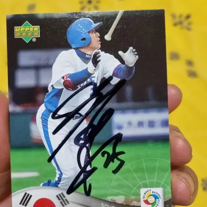 야구 2006 wbc 이승엽 친필 싸인 카드