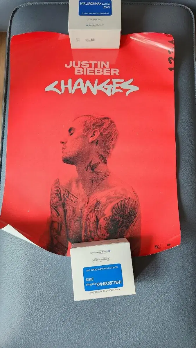 Justin Bieber CHANGES poster sells