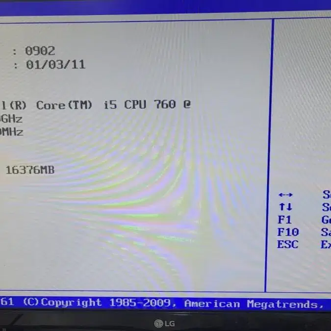 i5-760+메인보드+16G